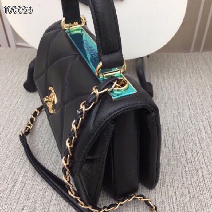Ch**el top handle bags